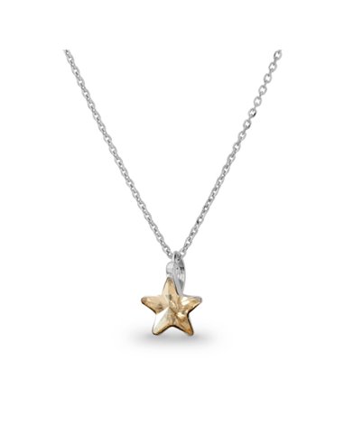 Star Necklace Golden Shadow