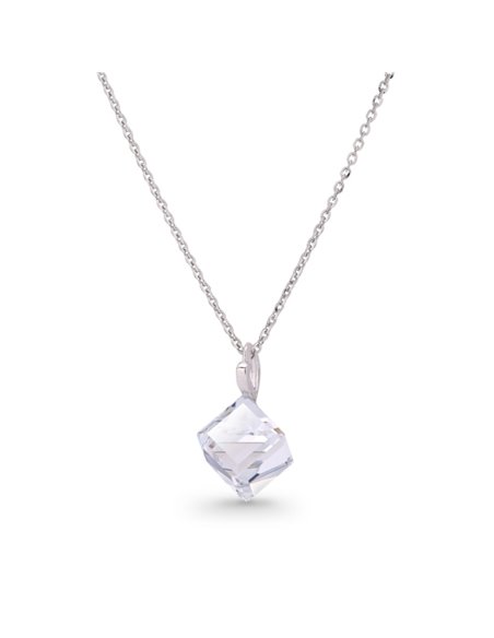 Collier Cube Crystal