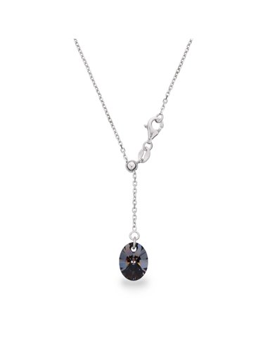 Ribes Necklace Silver Night