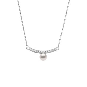 Tender Necklace White Pearl