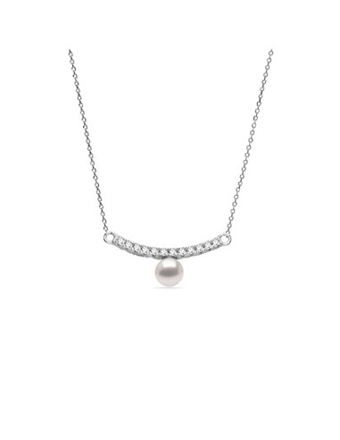 Tender Necklace White Pearl