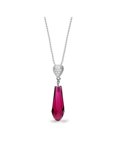 Pure Drop Necklace Ruby