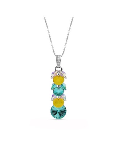 Frou Frou Candy Necklace Light Turquoise