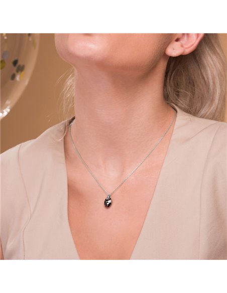 Naszyjnik Ribes Small Silver Night