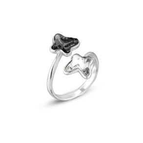 Bague Butterfly Silver Night