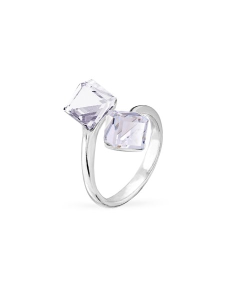 Bague Cube Crystal