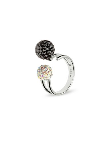 Paveball Ring Aurore Boreale
