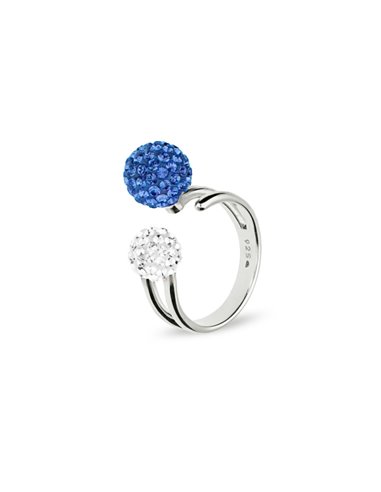 Paveball Ring Sapphire