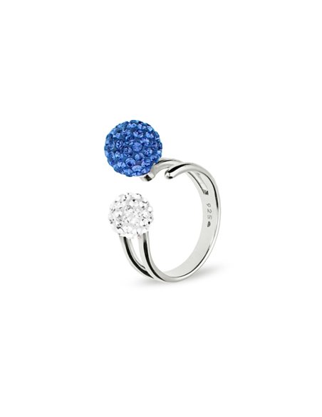 Paveball Ring Sapphire