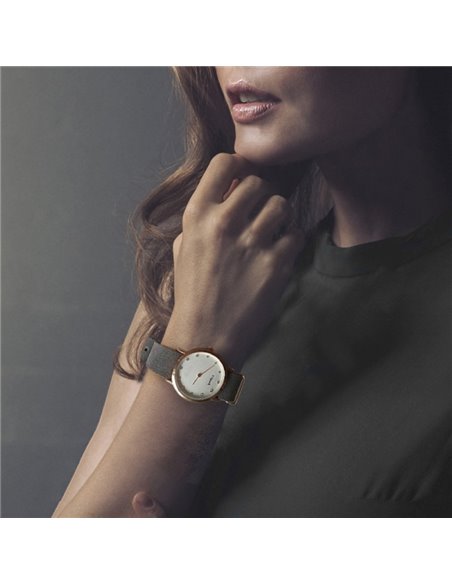 Montre Sencillo Grey Gold