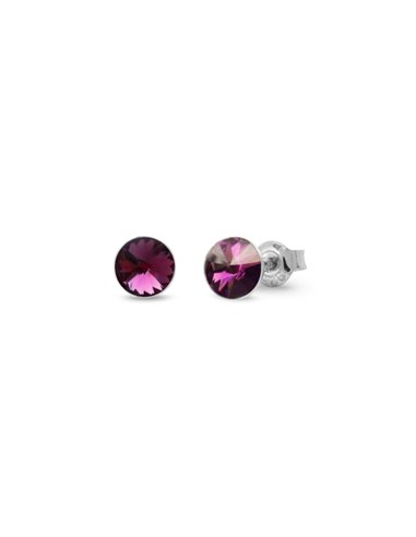 Boucles d'Oreilles Small Candy Studs Amethyst