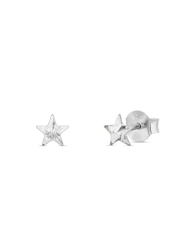 Boucles d'Oreilles Small Star Studs Crystal