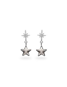 Boucles d'Oreilles Stella Silver Shade