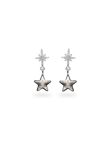 Boucles d'Oreilles Stella Silver Shade