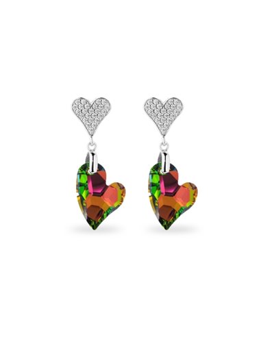 Corazon Earrings Vitrail Medium