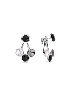 Rotundus Earrings Jet