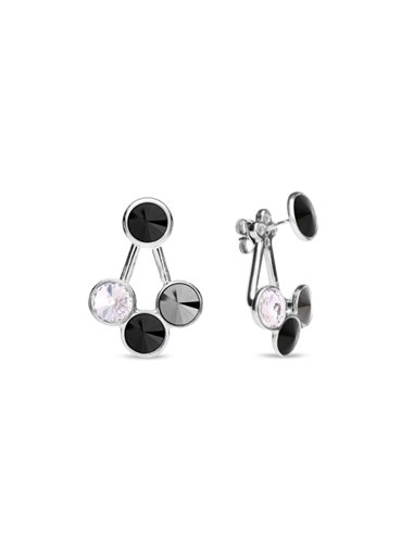 Rotundus Earrings Jet