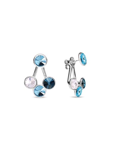 Rotundus Earrings Aquamarine
