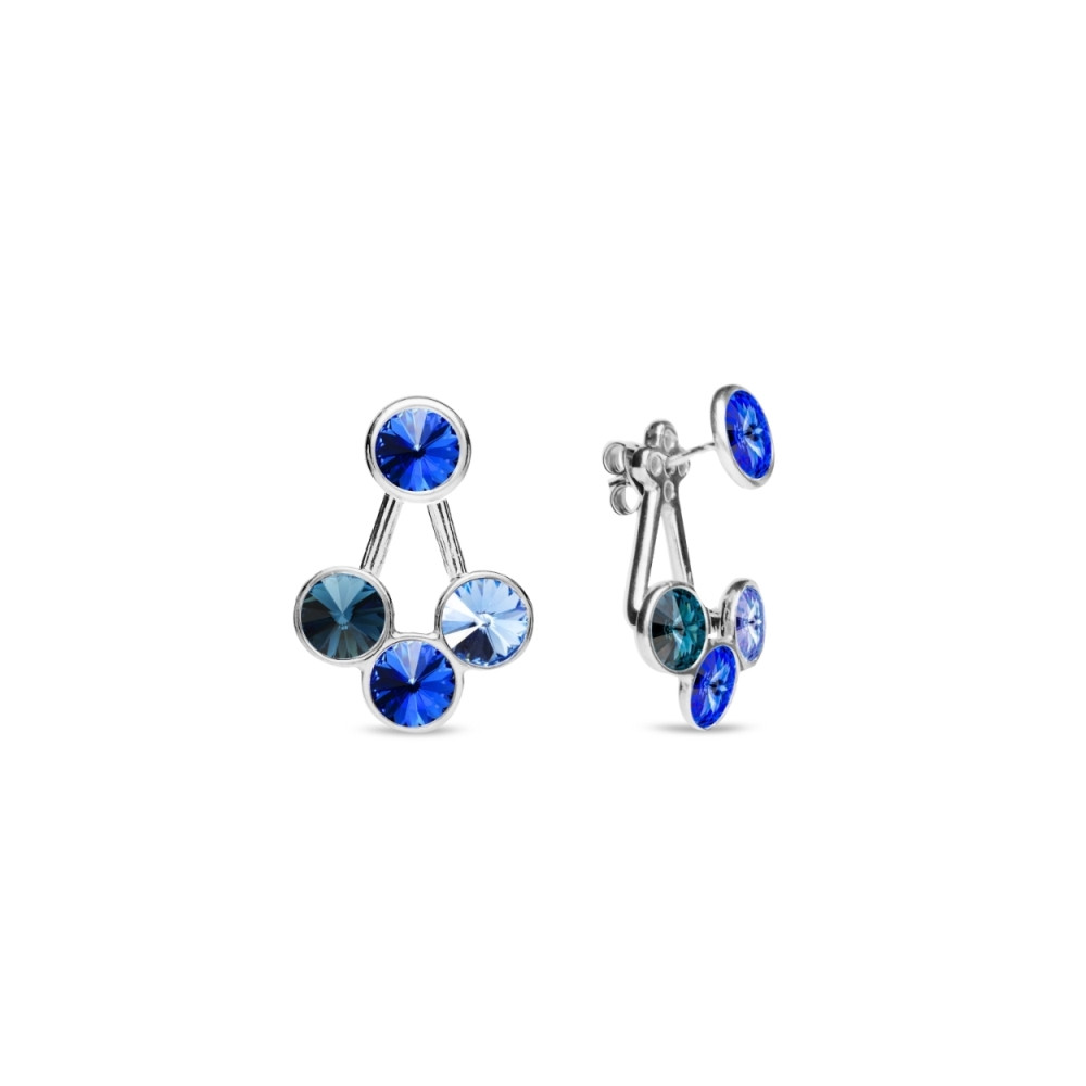 Rotundus Earrings Sapphire