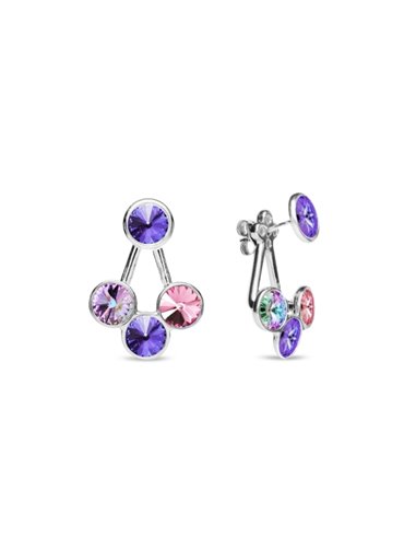 Boucles d'Oreilles Rotundus Tanzanite