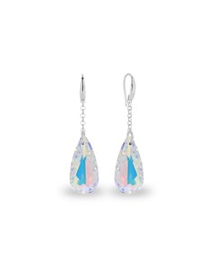 Boucles d'Oreilles Drop Aurore Boreale