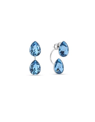 Boucles d'Oreilles Branta Aquamarine