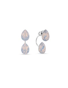 Boucles d'Oreilles Branta White Opal