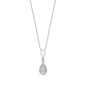 Melfi Necklace White Opal