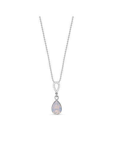 Melfi Necklace White Opal