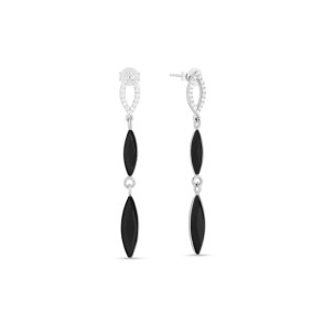 Perano Earrings Jet