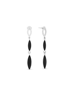 Perano Earrings Jet