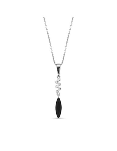 Pianiano Necklace Jet