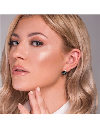 Boucles d'Oreilles Barete Silver Night