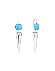 Boucles d'Oreilles Arrow Azure Blue