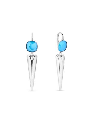 Boucles d'Oreilles Arrow Azure Blue