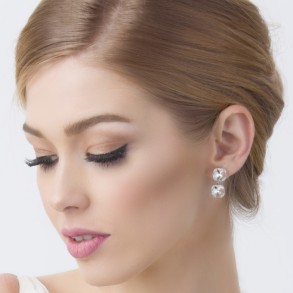 Netta Earrings Crystal 2