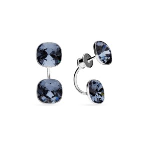 Netta Earrings Denim Blue