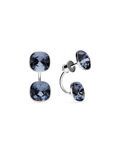 Netta Earrings Denim Blue