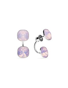 Boucles d'Oreilles Netta Rose Water Opal