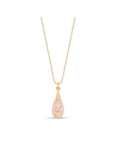 Collier Pave Drop Golden Shadow