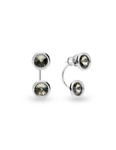 Gavia Earrings Black Diamond