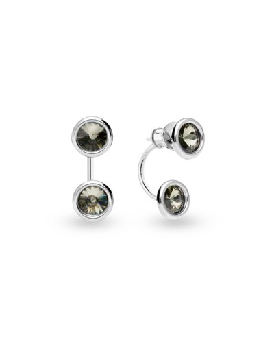 Gavia Earrings Black Diamond