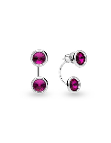 Gavia Earrings Fuchsia