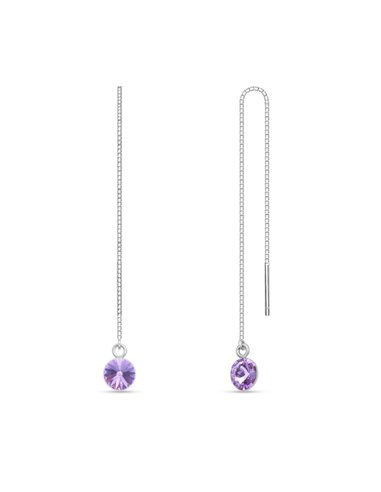 Puntino Earrings Violet