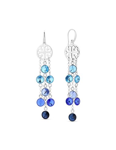 Boucles d'Oreilles Dream Catcher Aquamarine