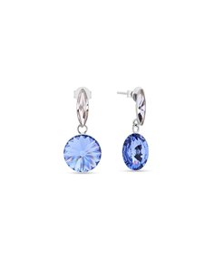 Boucles d'Oreilles Pendulo Light Sapphire