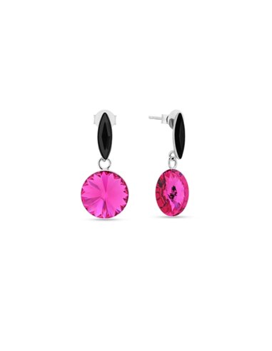 Pendulo Earrings Fuchsia