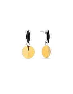 Boucles d'Oreilles Pendulo Metallic Sunshine