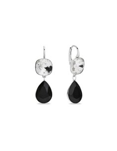 Midnight Tear Earrings Jet