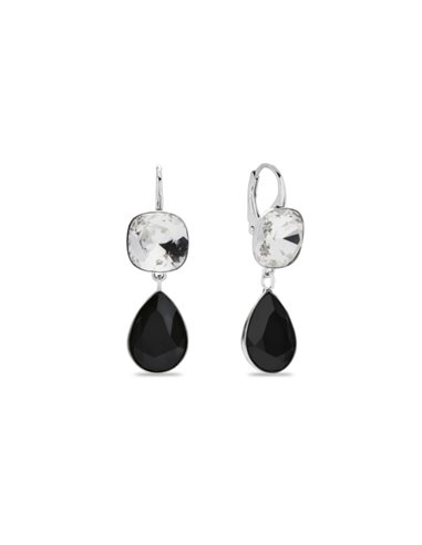 Boucles d'Oreilles Midnight Tear Jet